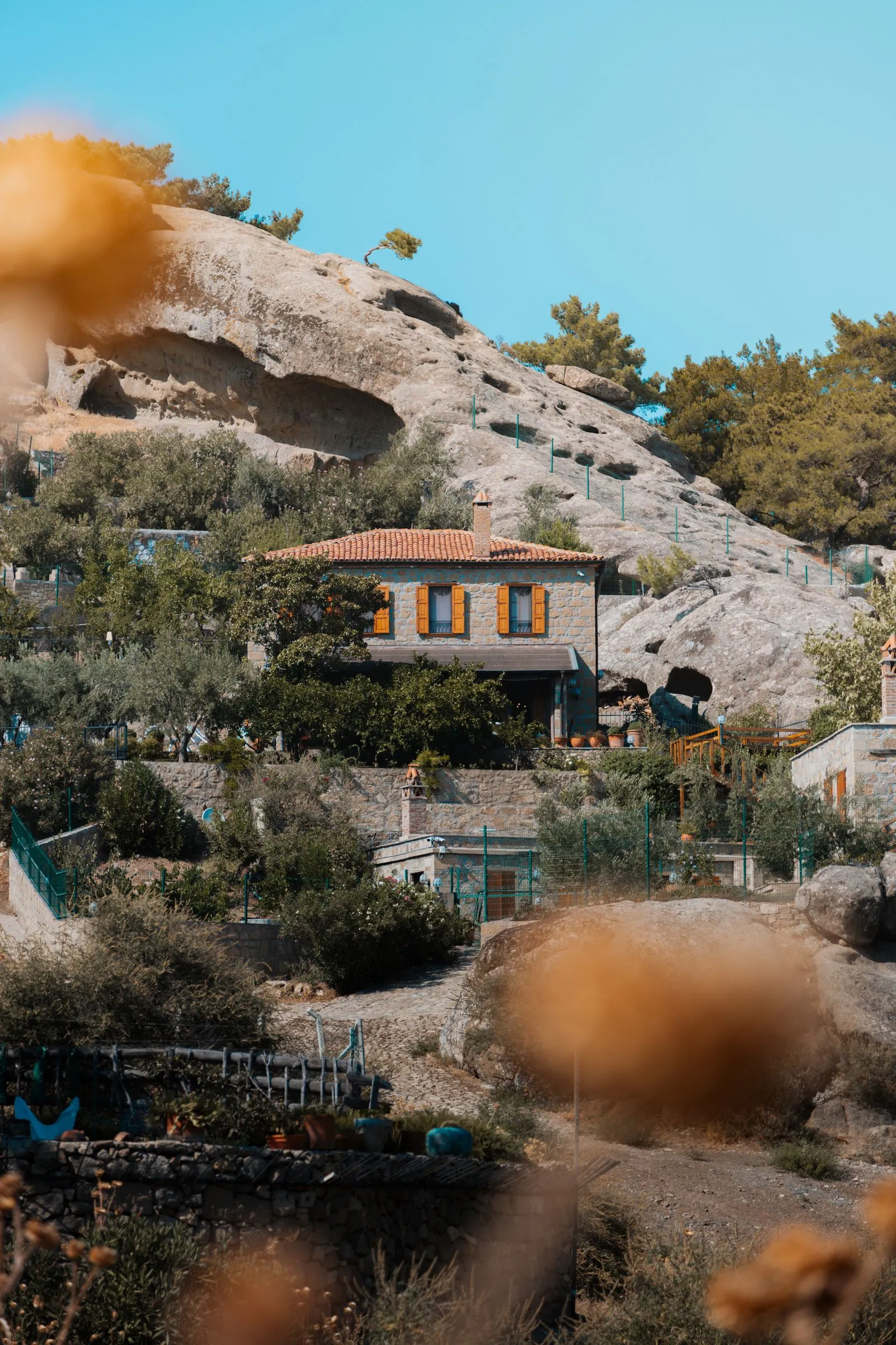 Mountain old house