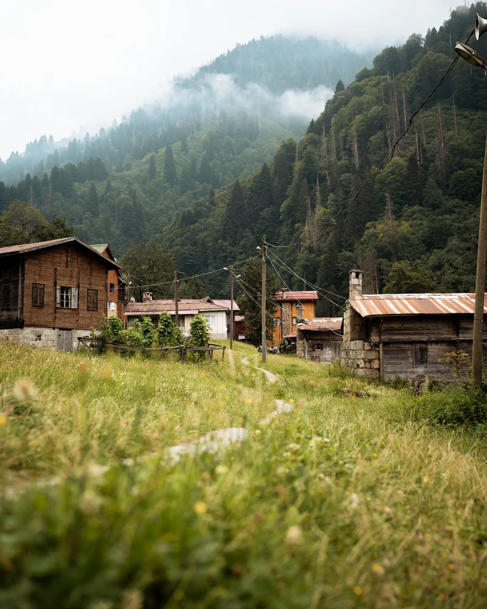 Villages in the mountains